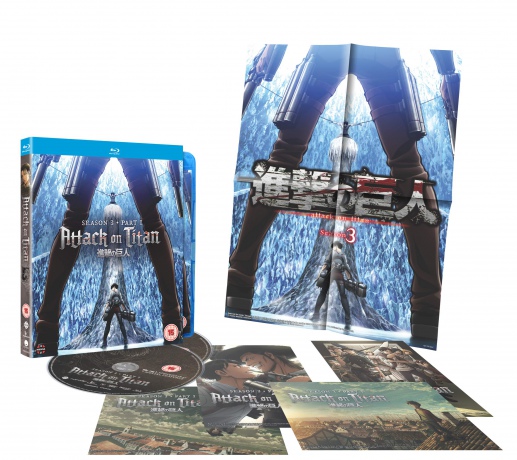 Attack On Titan: Season 3 Part One - Collector's Edition [2xBlu-Ray]