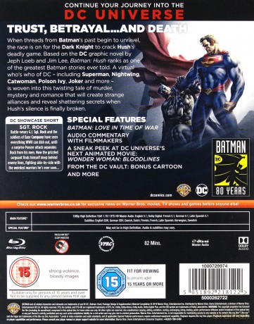 Batman Hush [Blu-Ray]