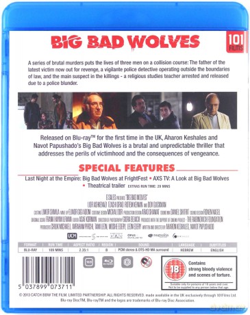 Big Bad Wolves (Duże złe wilki) [Blu-Ray]