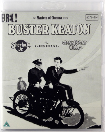 Buster Keaton: Sherlock Jr.. The General And Steamboat Bill. Jr. (Młody Sherlock Holmes / Generał / Marynarz słodkich wód) [3xBlu-Ray]