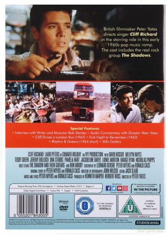 Cliff Richard: Summer Holiday (Letnie wakacje) [DVD]