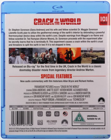 Crack In The World (Pęknięty glob) [Blu-Ray]