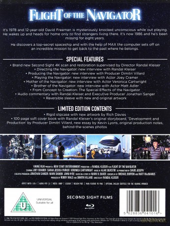 Flight Of The Navigator (Ucieczka nawigatora) [Blu-Ray]
