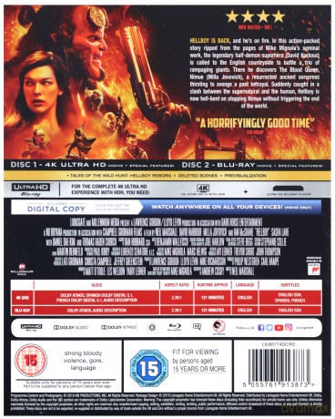 Hellboy [Blu-Ray 4K]+[Blu-Ray]