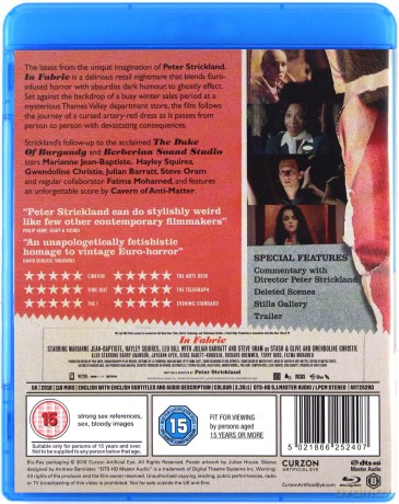 In Fabric [Blu-Ray]