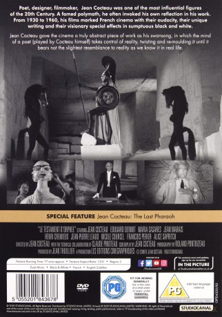 Le Testament D'Orphee (Testament Orfeusza) [DVD]