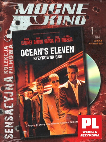 Ocean's 11: Ryzykowna gra (2001) [DVD]+[książka]
