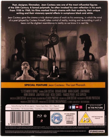 Le Testament D'Orphee (Testament Orfeusza) [Blu-Ray]