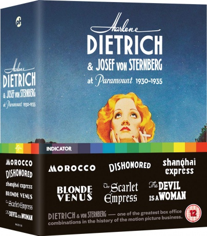 Marlene Dietrich & Josef von Sternberg at Paramount, 1930-1935: Morocco / Dishonored / Shanghai Express / Blonde Venus / The Scarlet Empress / The Devil is a Woman | Indicator Series (Maroko / X-27 / Szanghaj Ekspres / Blond Wenus / Imperatorowa / Diabeł 