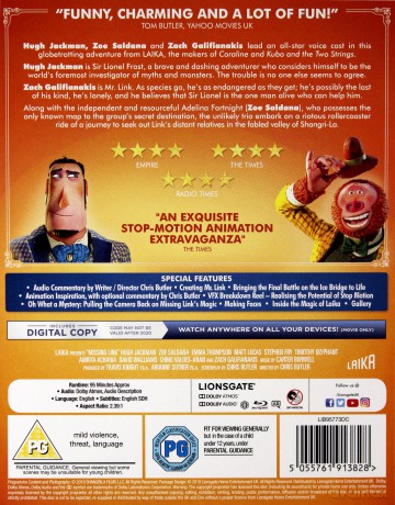 Missing Link (Praziomek) [Blu-Ray]