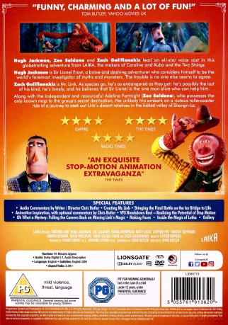 Missing Link (Praziomek) [DVD]