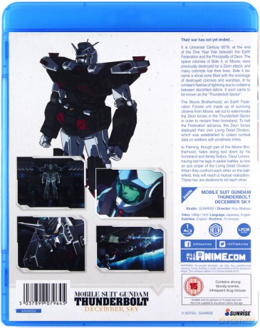 Mobile Suit Gundam Thunderbolt: December Sky [Blu-Ray]