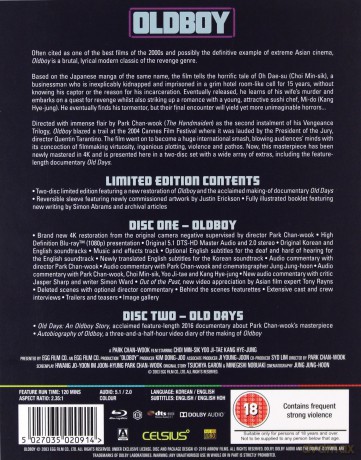 Oldboy [2xBlu-Ray]