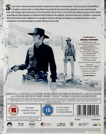 Once Upon A Time In The West (Pewnego razu na Dzikim Zachodzie) [Blu-Ray]