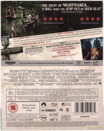 Smętarz dla zwierzaków [Blu-Ray 4K]+[Blu-Ray]
