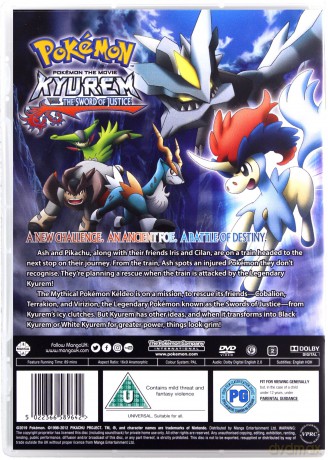 Pokemon Movie 15: Kyurem Vs. The Sword Of Justice [DVD]