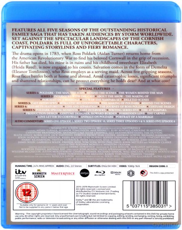 Poldark Season 1-5 (Wichry Losu) [Blu-Ray]