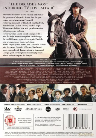 Poldark Season 5 (Wichry Losu) [DVD]