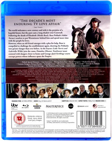 Poldark Season 5 (Wichry Losu) [Blu-Ray]