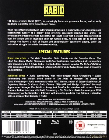 Rabid (Wściekłość) [2xBlu-Ray]