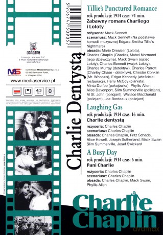 Charlie Chaplin: Charlie Dentysta i inne (3 filmy) [DVD]