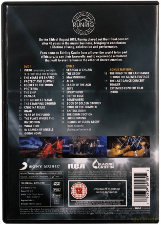 The Last Dance - Farewell Concert Film [2DVD]