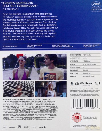 Under The Silver Lake (Tajemnice Silver Lake) [Blu-Ray]