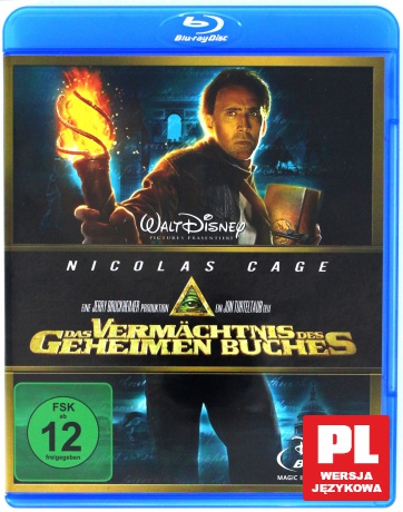 Skarb narodów: Księga tajemnic (Disney) [Blu-Ray]