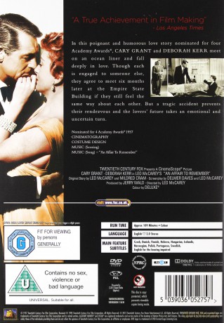 Niezapomniany romans [DVD]