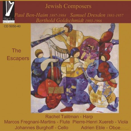 Rachel Talitman: Ben-Haim: Jewish Composers - The Escapers [CD]