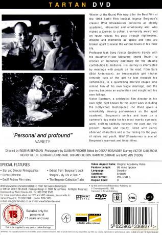 Bergman Collection The Wild Strawberries (Tam, gdzie rosną poziomki) [DVD]