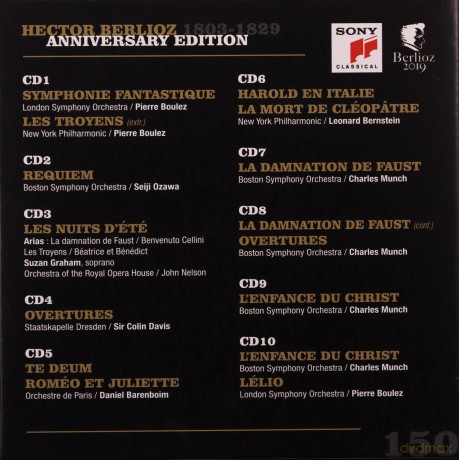Berlioz - Anniversary Edition [10CD]