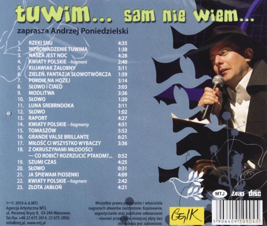Tuwim... Sam nie wiem...[CD]
