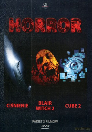 Ciśnienie / Cube / Blair Witch - Księga Cieni 2 [3DVD]