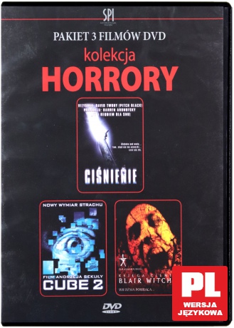 Ciśnienie / Cube / Blair Witch - Księga Cieni 2 [3DVD]