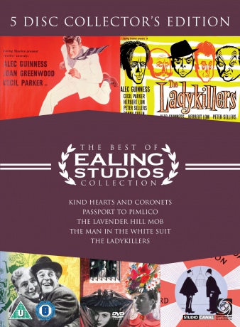 Best Of Ealing Collection (Szlachectwo zobowiązuje / Jak zabić starsza panią / Człowiek w białym ubraniu / Paszport do Pimlico / Szajka z Lawendowego Wzgórza) [5DVD]