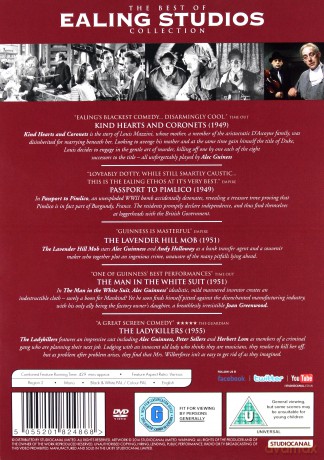 Best Of Ealing Collection (Szlachectwo zobowiązuje / Jak zabić starsza panią / Człowiek w białym ubraniu / Paszport do Pimlico / Szajka z Lawendowego Wzgórza) [5DVD]