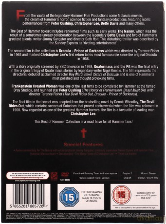 Best Of Hammer Collection [5DVD]