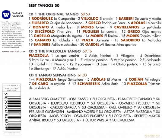Best Tango 50 [3CD]