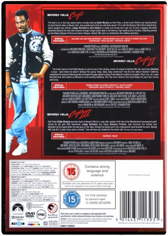 Gliniarz z Beverly Hills 1-3 Pakiet [3DVD]