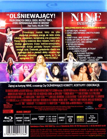 Dziewięć (Nine) [Blu-Ray]