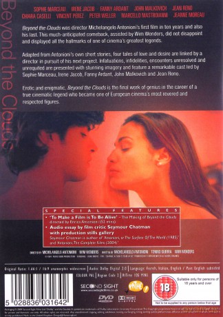 Beyond The Clouds (Po tamtej stronie chmur) [DVD]