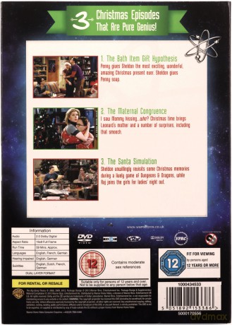 Big Bang Theory Christmas Episodes (Teoria wielkiego podrywu) [DVD]