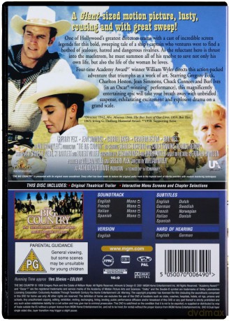 Big Country (Biały kanion) [DVD]
