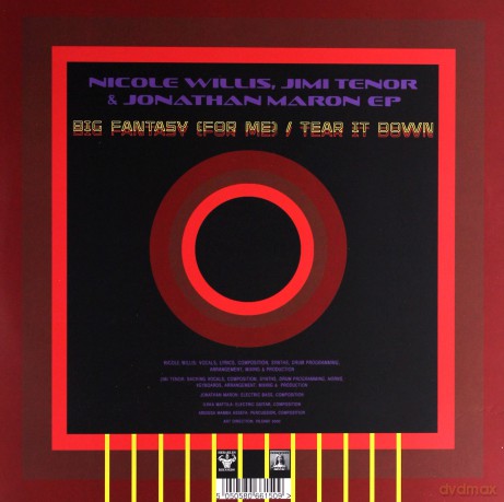 Nicole Willis Jimi Tenor Jonathan Maron: Big Fantasy For Me Tear It Down [Winyl]