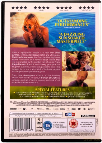 Bigger Splash (Nienasyceni) [DVD]