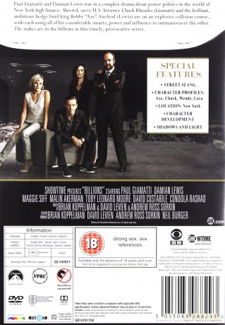 Billions Season 1 [6DVD]