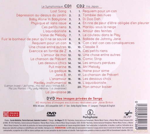 Jane Birkin: Birkin-Gainsbourg - Le Symphonique (Limited) [3CD]