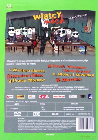 Włatcy Móch sezon 1 odcinki 7-12 [DVD]
