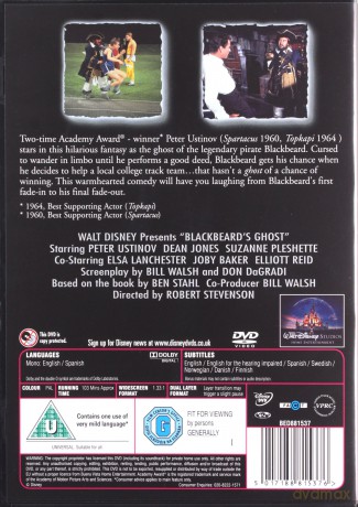 Blackbeards Ghost [DVD]